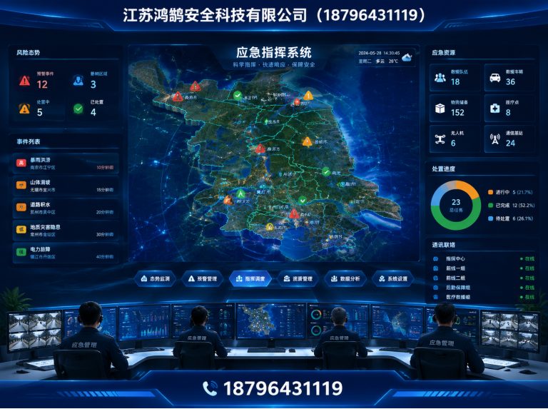 儋州智慧消防系统展示图